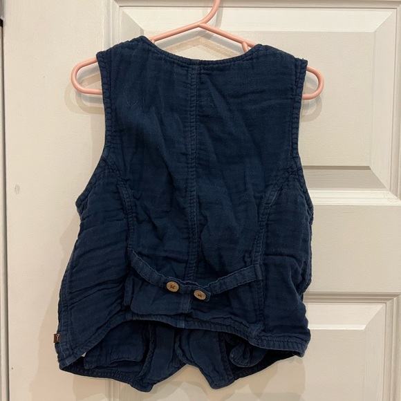 Fore!! Axel & Hudson four button blue vest Size M (5/6) - Picture 3 of 3